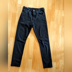 Levi's 501 Skinny Jeans 27/30 black/ off black